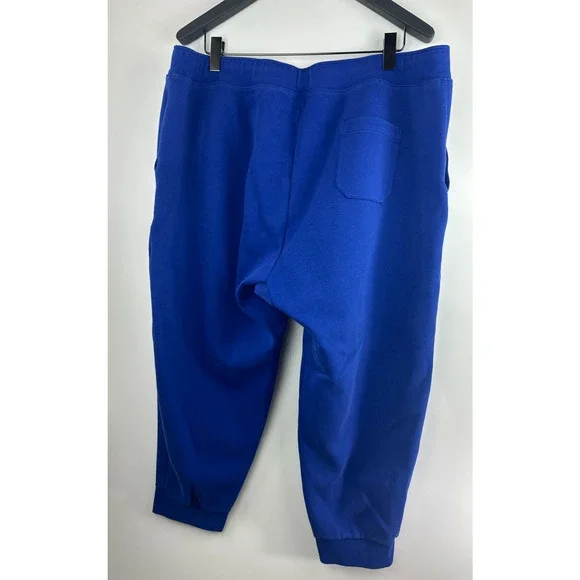 Polo Ralph Lauren Double Knit Tech Jogger Pants Royal Blue Men's Size 3XB 3X Big - Picture 8 of 12